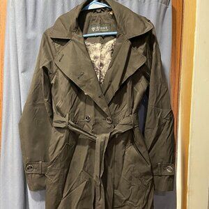 Guess Women's Black Coat Large- Like New